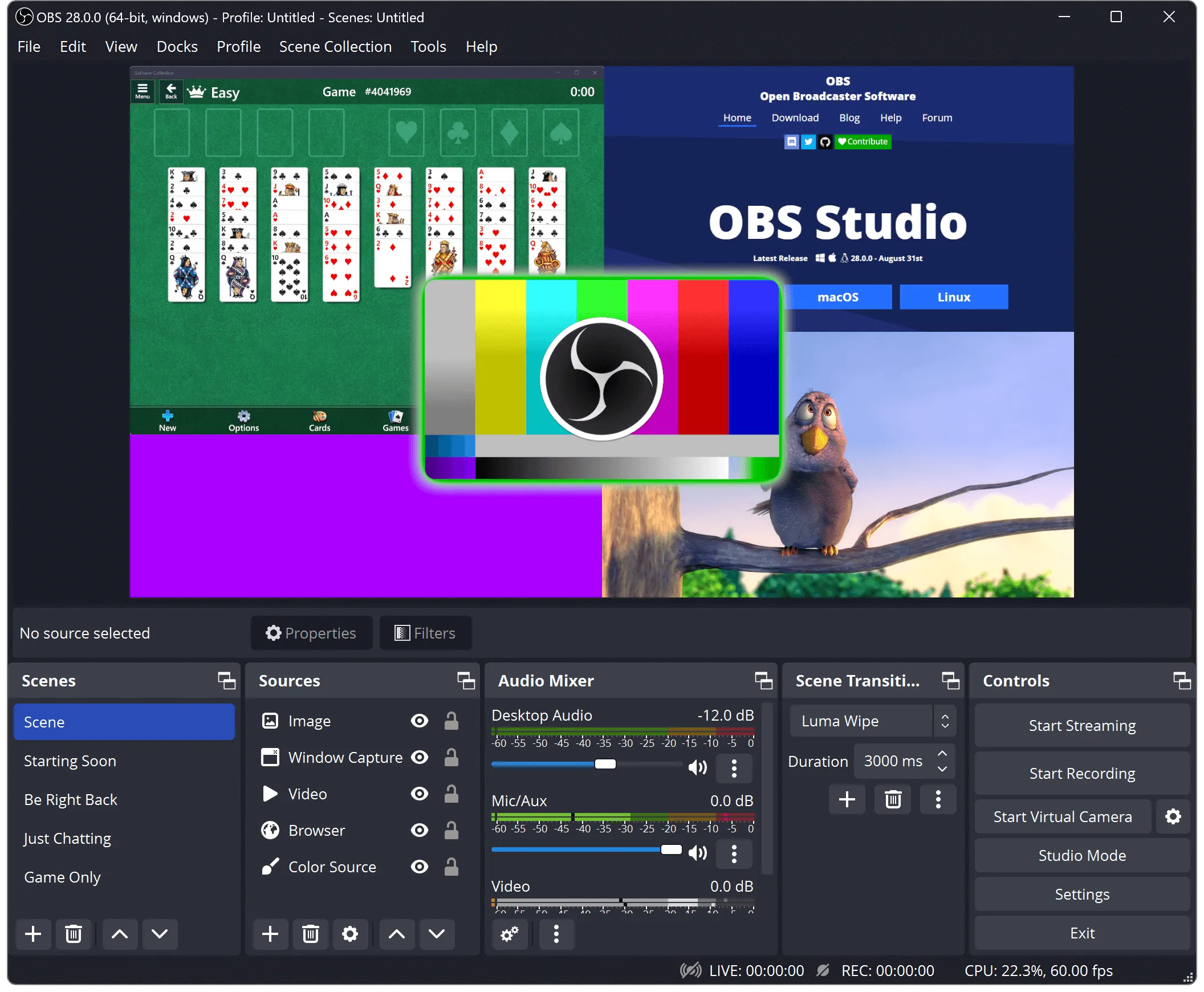 OBS Studio(图1) OBS Studio