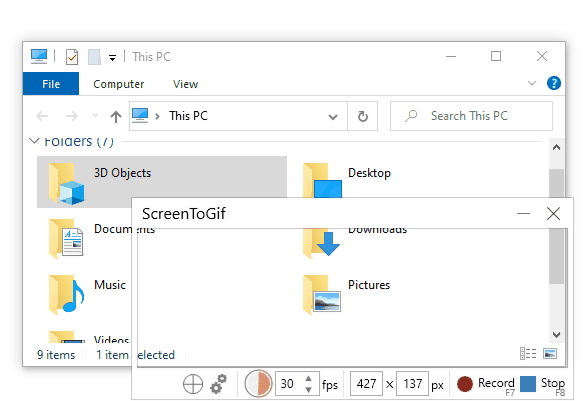 ScreenToGif(图2) ScreenToGif