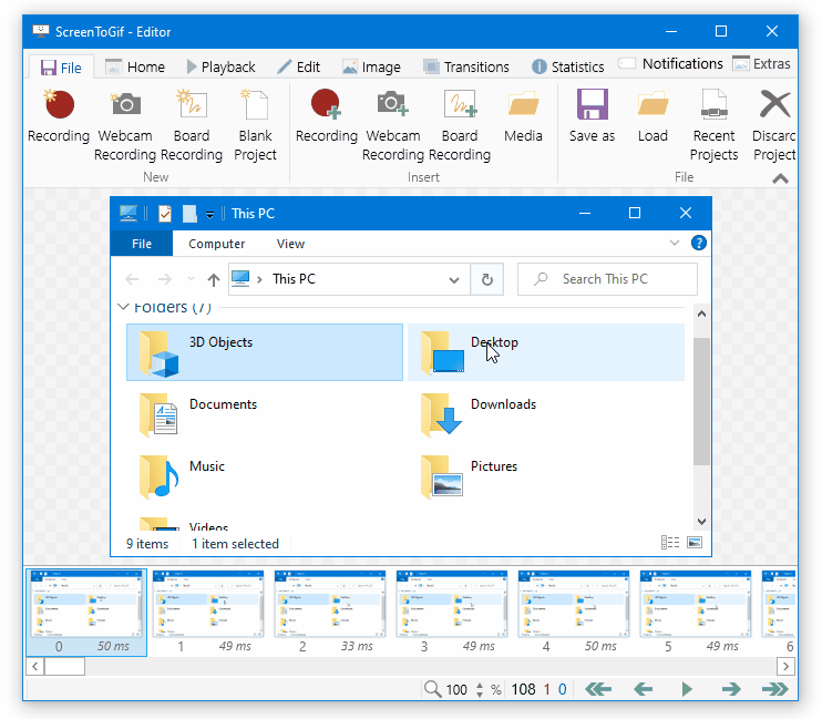 ScreenToGif(图6) ScreenToGif